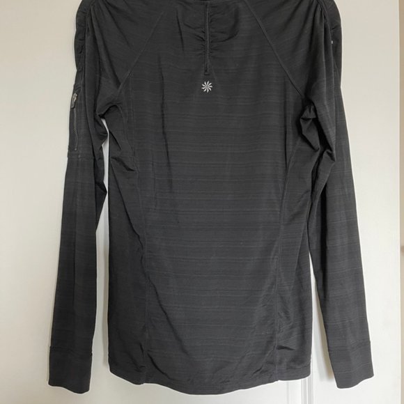 Athleta Black Half Zip - Picture 3 of 3